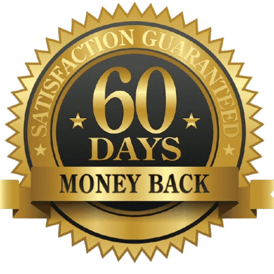 60-Day Money-Back Satisfaction Guarantee Seal